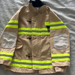 Kids Tan and Yellow Reflective Jacket